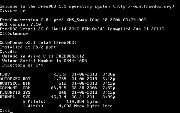 FreeDOS